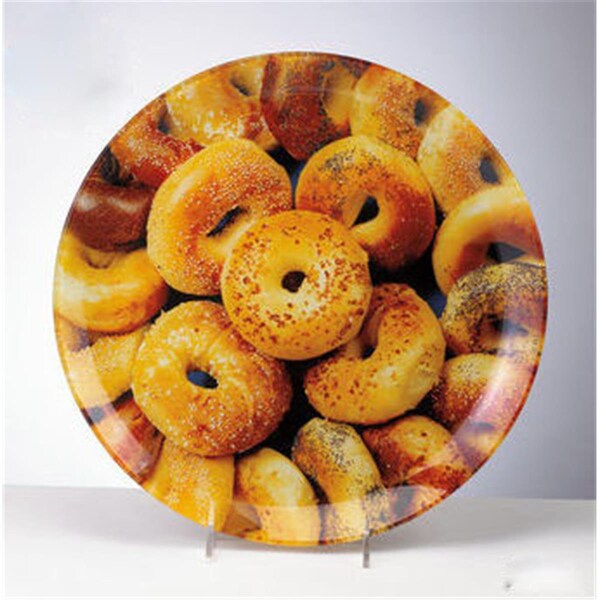 Rite Lite 12 in. Round Glass Bagel Plate, 3PK SBGL-2 - main